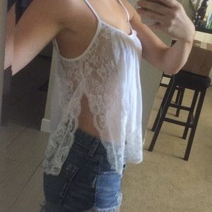 NWOT Intimately Free People tank white